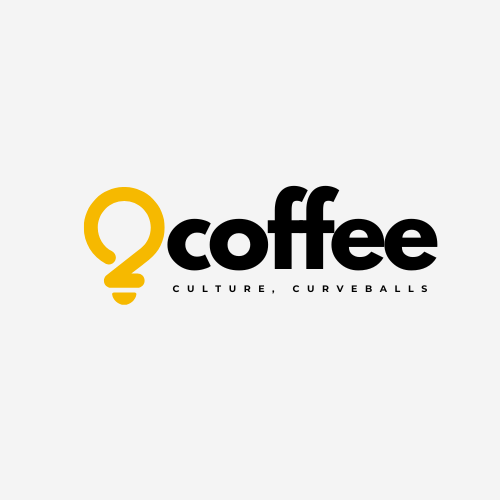 Coffee, culture and curveballs logo